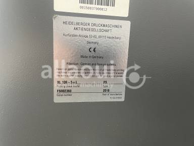 Heidelberg XL 106-5+L Picture 14