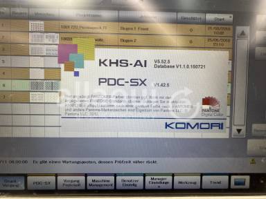 Komori Lithrone GL 840 PH + Mabeg RS 106 Picture 6